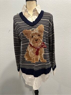 5 Free pieces surprise + Bundle  of 5 tops, pant.Jones New York, INC,Knit Sweate